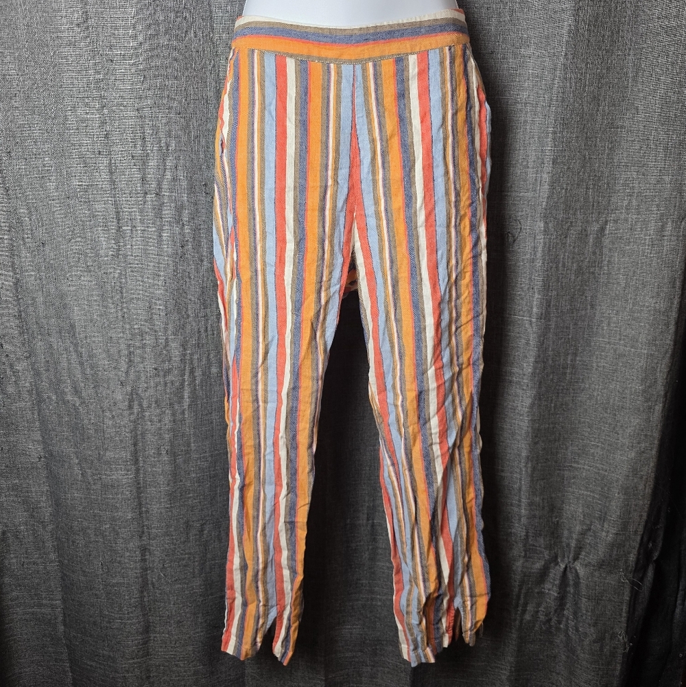 LE LIS Linen Cotton Blend Pants